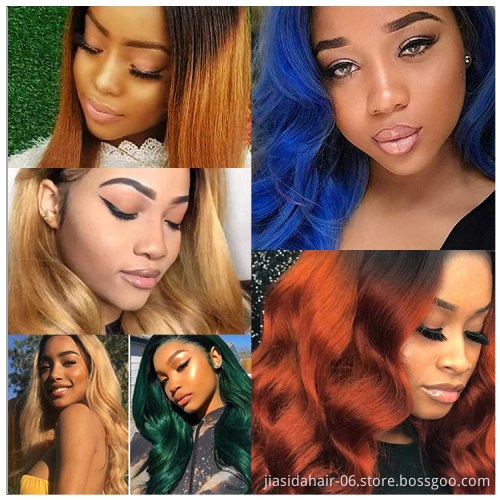 T1B27 Blond Color Body Wave Lace Closure with Weaves Indian Mink Virgin Hair Highlight Brazilian Unprocessed Human Hair Bundles